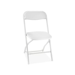 White Folding Chair